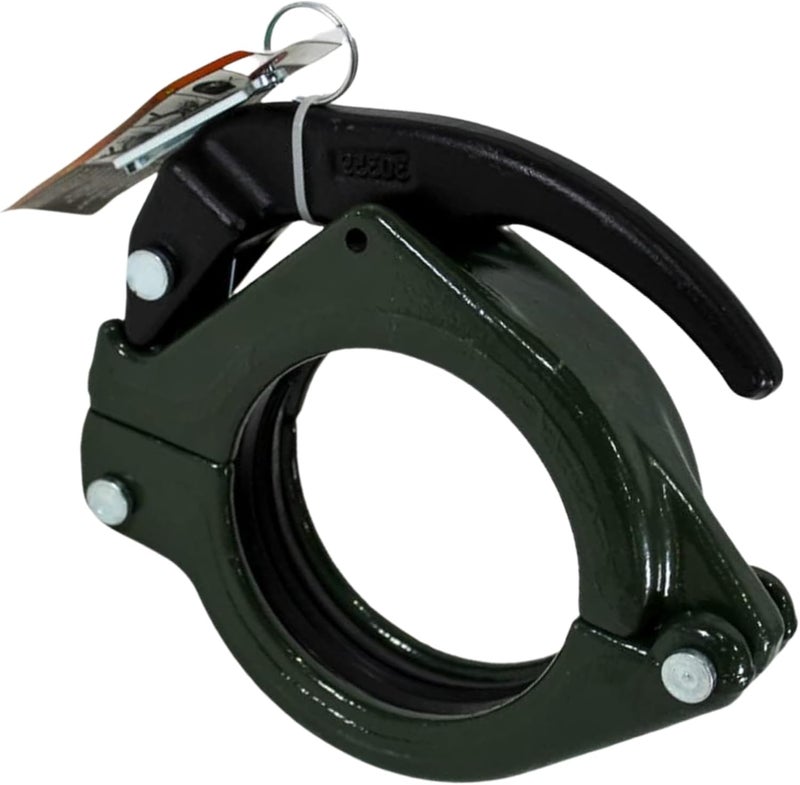 Con Forms Hevi-Duty (HD) Engagement Concrete Pump Placing Line Snap Clamp Shotcrete Laydown System Coupling (2" ID, 2.5" ID, 3" ID, 4"ID) (3) - Image 1